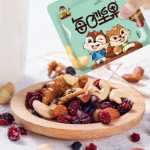 제조업체는 영양가 있고 건강하며 맛있는 매일 견과류 튀김 스낵 레저 스낵 혼합 및 일치 말린 과일 튀김 식품을 도매합니다.의 그림