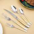 크로스 보더 스테인레스 스틸 수저 스테이크 나이프 세트의 그림
